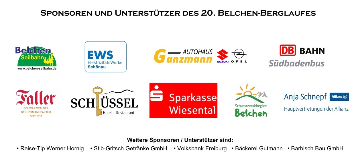 In dieser Darstellung werden die Unterstützer und Sponsoren anhand von Logos abgebildet. In dieser Darstellung werden die Unterstützer und Sponsoren anhand von Logos abgebildet.