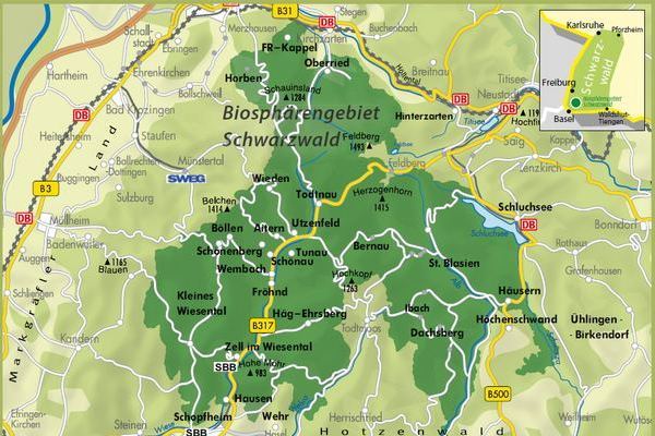 Biosphären-Gebiet - Schwarzwaldregion Belchen